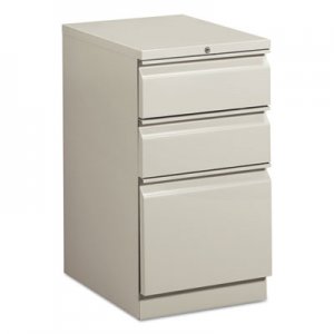 HON Mobile Box/Box/File Pedestal, 15w x 20d x 28h, Gray BSXHBMP2BQ HBMP2B.Q