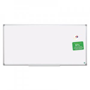 MasterVision Earth Dry Erase Board, White/Silver, 48 x 96 BVCCR1520790 CR1520790