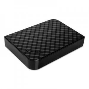 Verbatim Store 'n' Save Desktop Hard Drive, 4 TB, USB 3.0, Diamond Black VER99399 99399