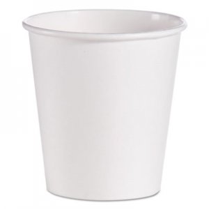 Dart Single-Sided Poly Paper Hot Cups, 10 oz, White, 1000/Carton SCC510W 510W