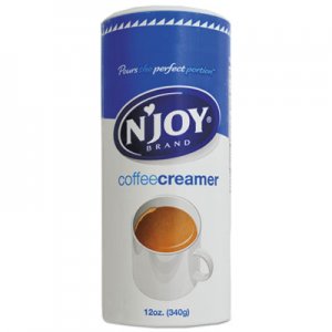 N'Joy Non-Dairy Coffee Creamer, Original, 12 oz Canister NJO90780 NJO 90780
