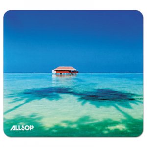 Allsop Naturesmart Mouse Pad, Tropical Maldives, 8 1/2 x 8 x 1/10 ASP31625 31625