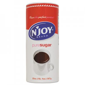 N'Joy Pure Sugar Cane, 20 oz Canister, 3/Pack NJO94205 NJO 94205