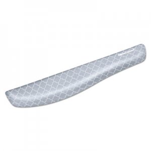 Fellowes PlushTouch Keyboard Wrist Rest, 18 1/8 x 3 3/16 x 1, Gray/White Lattice FEL9549801 9549801