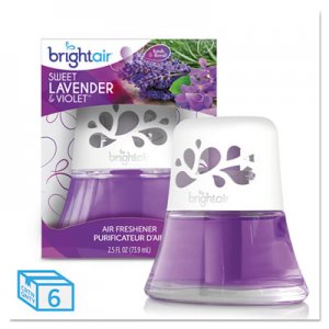 BRIGHT ir Scented Oil Air Freshener Sweet Lavender & Violet, 2.5 oz, 6/Carton BRI900288CT BRI900288