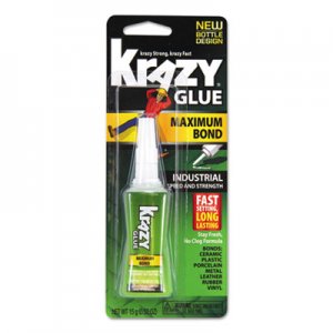 Krazy Glue Maximum Bond Krazy Glue, 0.52 oz, Dries Clear EPIKG48948MR KG48948MR