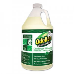 OdoBan Concentrated Odor Eliminator and Disinfectant, Eucalyptus, 1 gal Bottle ODO911062G4EA 911062-G
