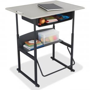 Safco AlphaBetter Desk, 36 x 24 Standard Top with Book Box 1207BE SAF1207BE