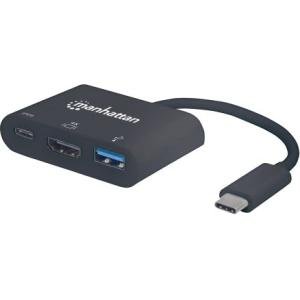 Manhattan SuperSpeed USB C HDMI Docking Converter 152037