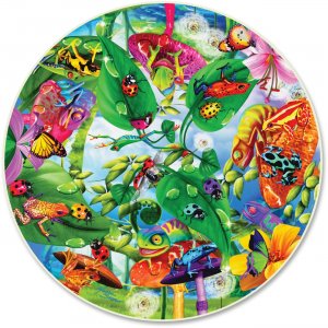 A Broader View Creepy Critters 500-pc Round Puzzle 372 ABW372