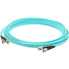 AddOn Fiber Optic Duplex Patch Network Cable ADD-ST-ST-40M5OM4