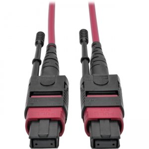 Tripp Lite MTP/MPO Multimode Patch Cable, Magenta, 1 m N845-01M-12-MG