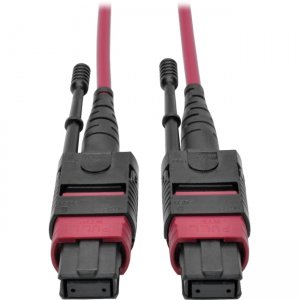 Tripp Lite MTP/MPO Multimode Patch Cable, Magenta, 3 m N845-03M-12-MG