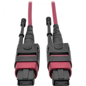 Tripp Lite MTP/MPO Multimode Patch Cable, Magenta, 5 m N845-05M-12-MG