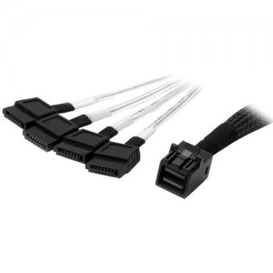 StarTech.com 1m Internal Mini SAS to SATA Cable - SFF-8643 to 4x SATA SAS43SAT1M