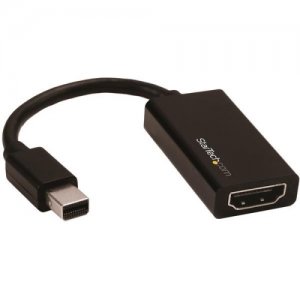 StarTech.com Mini DisplayPort to HDMI Adapter - 4K mDP to HDMI Converter - UHD 4K 60Hz MDP2HD4K60S