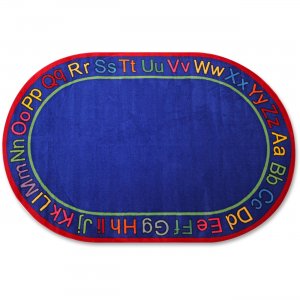 Flagship Carpets Know Your ABCs Oval Rug FE11033A FCIFE11033A