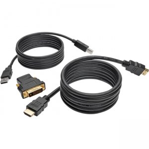 Tripp Lite HDMI/DVI/USB KVM Cable Kit, 6 ft P782-006-DH