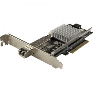 StarTech.com 1-Port 10G SFP+ Fiber Optic Network Card - PCIe - Intel Chip - MM PEX10000SRI