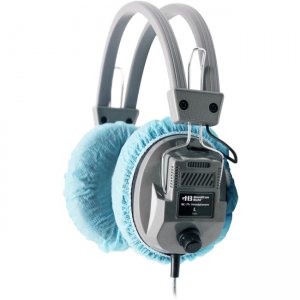 Hamilton Buhl Disposable Sanitary Ear Cushion Covers (4.5" Blue 50 Pairs) HYGENX45BL