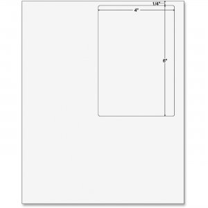 Sparco Integrated Label Form 99593 SPR99593