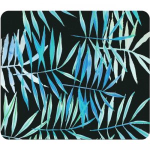 OTM Prints Black Mouse Pad, Bamboo Leaves Cool OP-MPV1BM-ART01-10