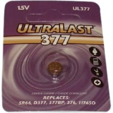 UltraLast Green Silver Oxide Watch Battery ul-377