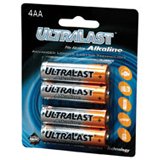 UltraLast Green Alkaline General Purpose Battery ULA4AA