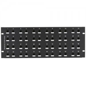 Black Box CAT6 Protected Panel, 48-Port, 4U JSM116A