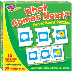 TREND What Comes Next Fun-to-Know Puzzles T-36016 TEP36016