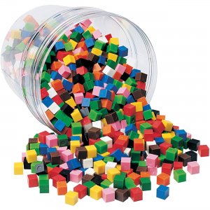Learning Resources Centimeter Cubes, Set of 1000 LER2089 LRNLER2089