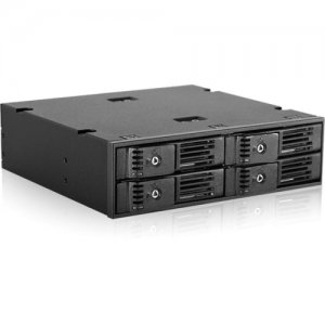 iStarUSA Trayless 5.25" to 4x 2.5" SATA 6 Gbps HDD SSD Hot-swap Rack BPN-124K-SA