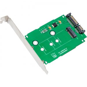 IO Crest M.2 NGFF to 2.5" SATAIII Card with Full & Low Profile Brackets SI-ADA40083