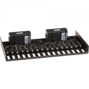 Black Box Rackmount Tray for LBHxxxA,LE15xxA,and LP004A Series,with (2) 9-V Power Supplies LH1505P-RACK-2-9