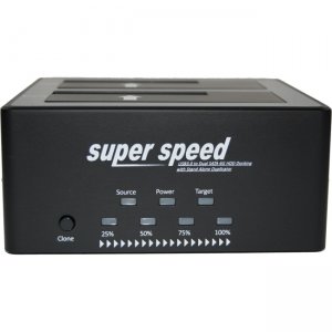 Bytecc Super Speed USB to Dual SATA lll Docking with Stand Alone Duplicator T-300D