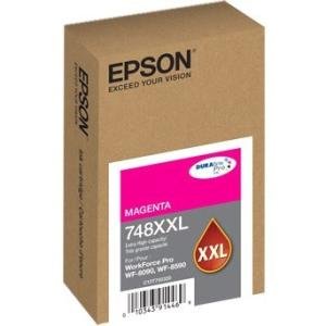 Epson Magenta Ink Cartridge, Extra High Capacity (TXXL320) T748XXL320 748
