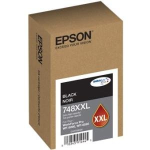 Epson Black Ink Cartridge, Extra High Capacity (TXXL120) T748XXL120 748