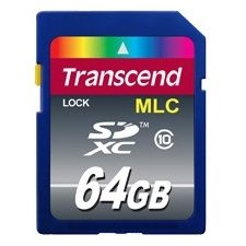 Transcend SDXC Class 10 Card TS64GSDXC10M