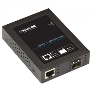 Black Box Gigabit PoE+ PSE Media Converter LPS535A-SFP
