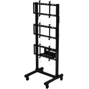 Peerless-AV SmartMount Portable Video Wall Cart 1x3 Configuration DS-C560-1X3