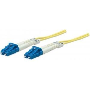 Intellinet Fiber Optic Patch Cable, Duplex, Single-Mode 516785