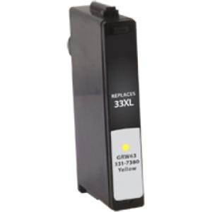 West Point Extra High Yield Yellow Ink Cartridge for Dell Series 33XL 118047