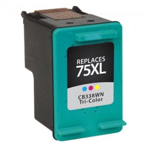 West Point High Yield Tri-Color Ink Cartridge for HP CB338WN (HP 75XL) 115413