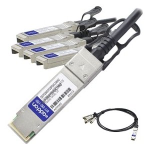 AddOn Industry Standard QSFP28/SFP28 Network Cable QSFP284SFP28PDAC1MAO