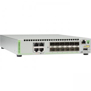 Allied Telesis 12 SFP/SFP+ Slot Stackable Switch with 4-Port 100/1000/10G Base-T (RJ-45) AT-XS916MXS