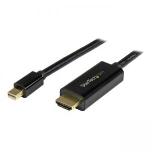 StarTech.com Mini DisplayPort to HDMI Adapter Cable - 3 m (10 ft.) - 4K 30Hz MDP2HDMM3MB