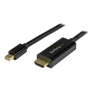 StarTech.com Mini DisplayPort to HDMI Adapter Cable - 5 m (15 ft.) - 4K 30Hz MDP2HDMM5MB