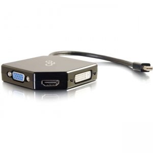 C2G Mini DisplayPort to HDMI, VGA, or DVI Adapter Converter 54341
