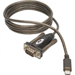 Tripp Lite USB-C to DB9 Serial Adapter Cable (M/M), 5 ft U209-005-C