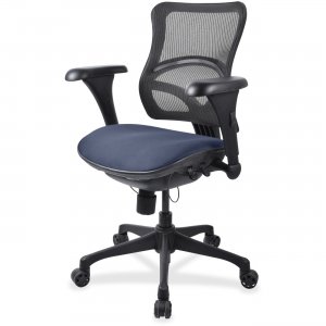Lorell Mid-back Fabric Seat Chair 20978010 LLR20978010